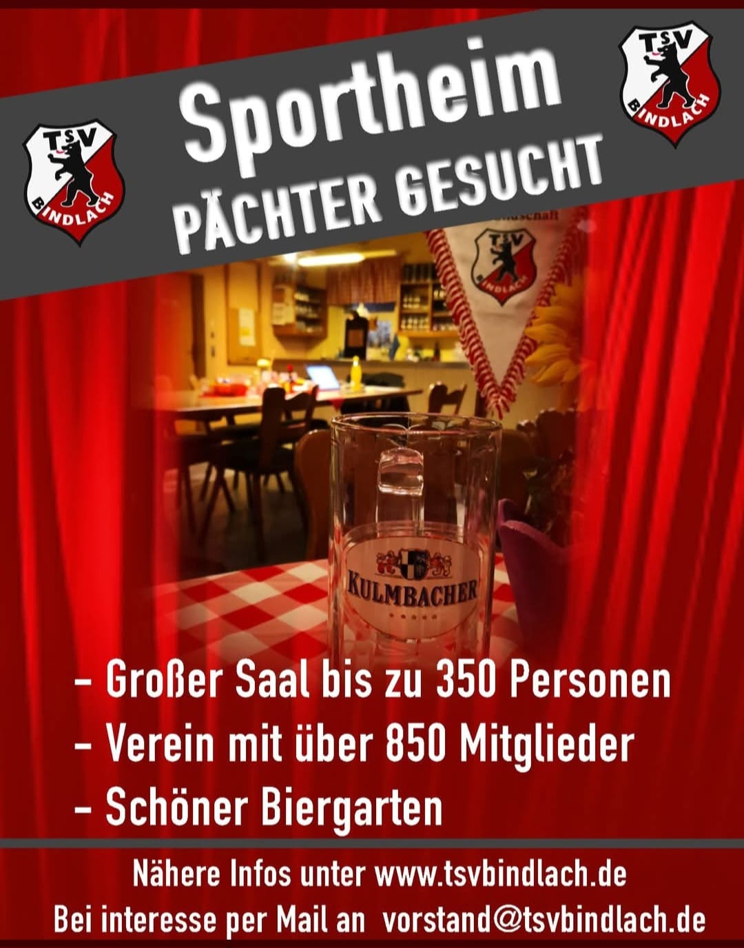 Pächter gesucht
